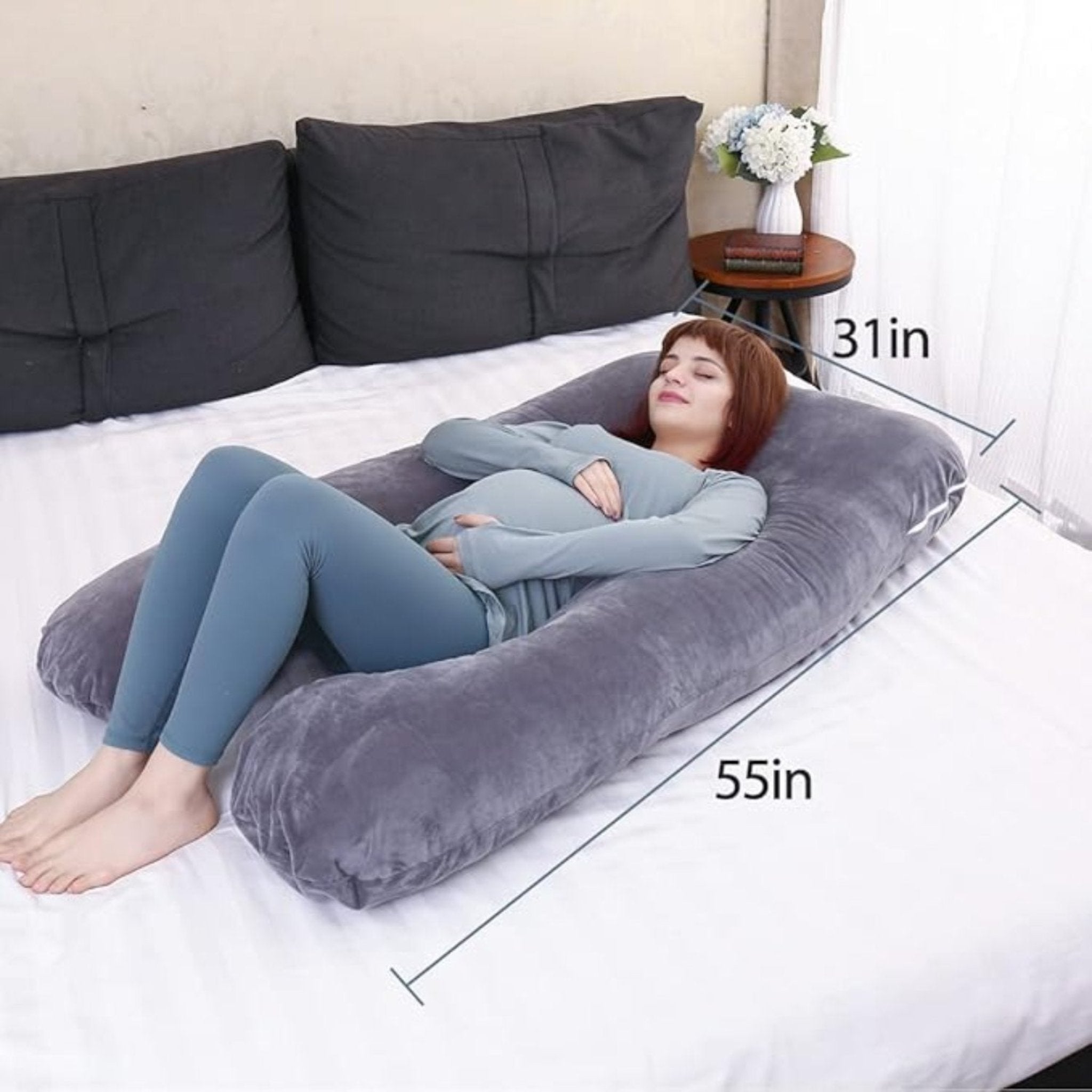 Cool Comfort Pregnancy Pillow