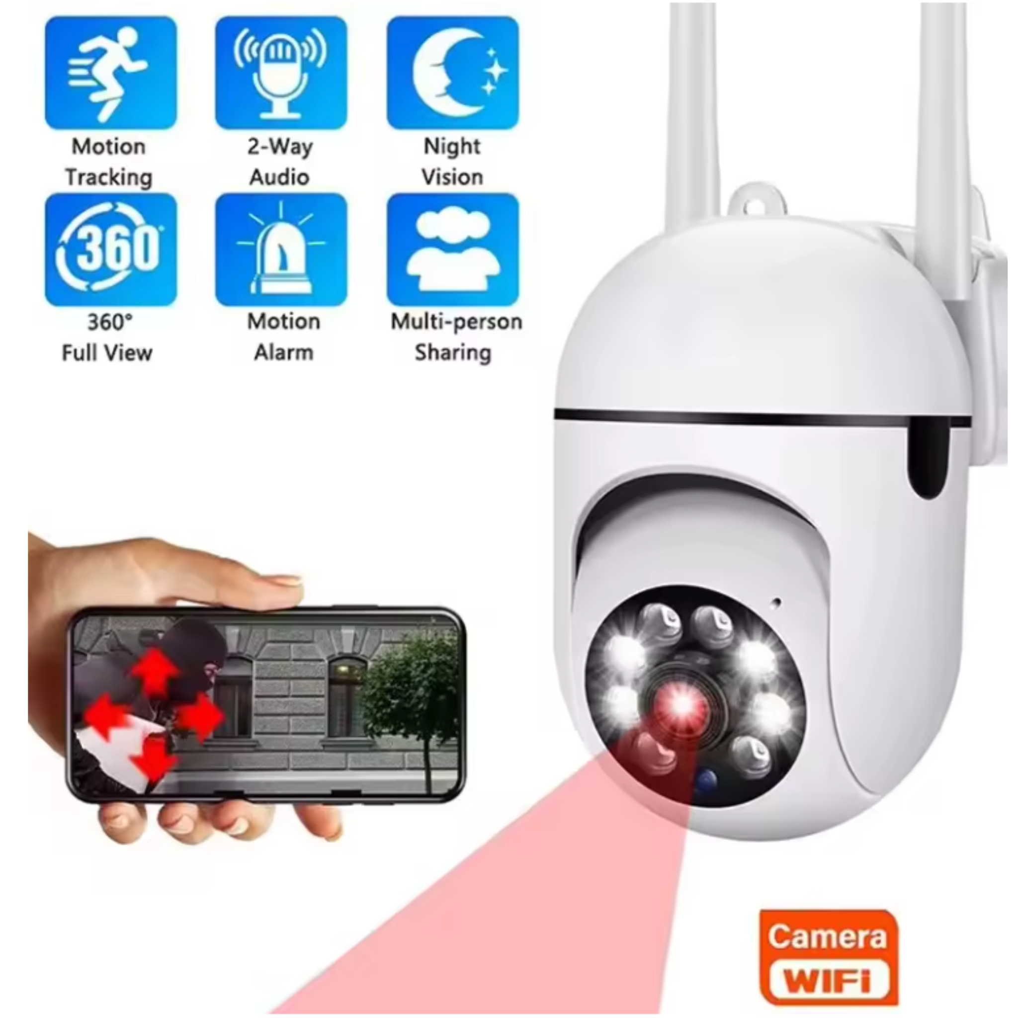 StealthVision WiFi Wireless Security Camera
