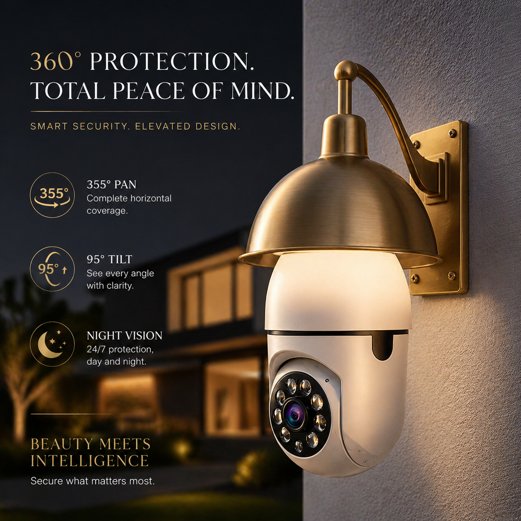 SecureBulb WiFi Security Camera (2 million pixels plus 64 memory)