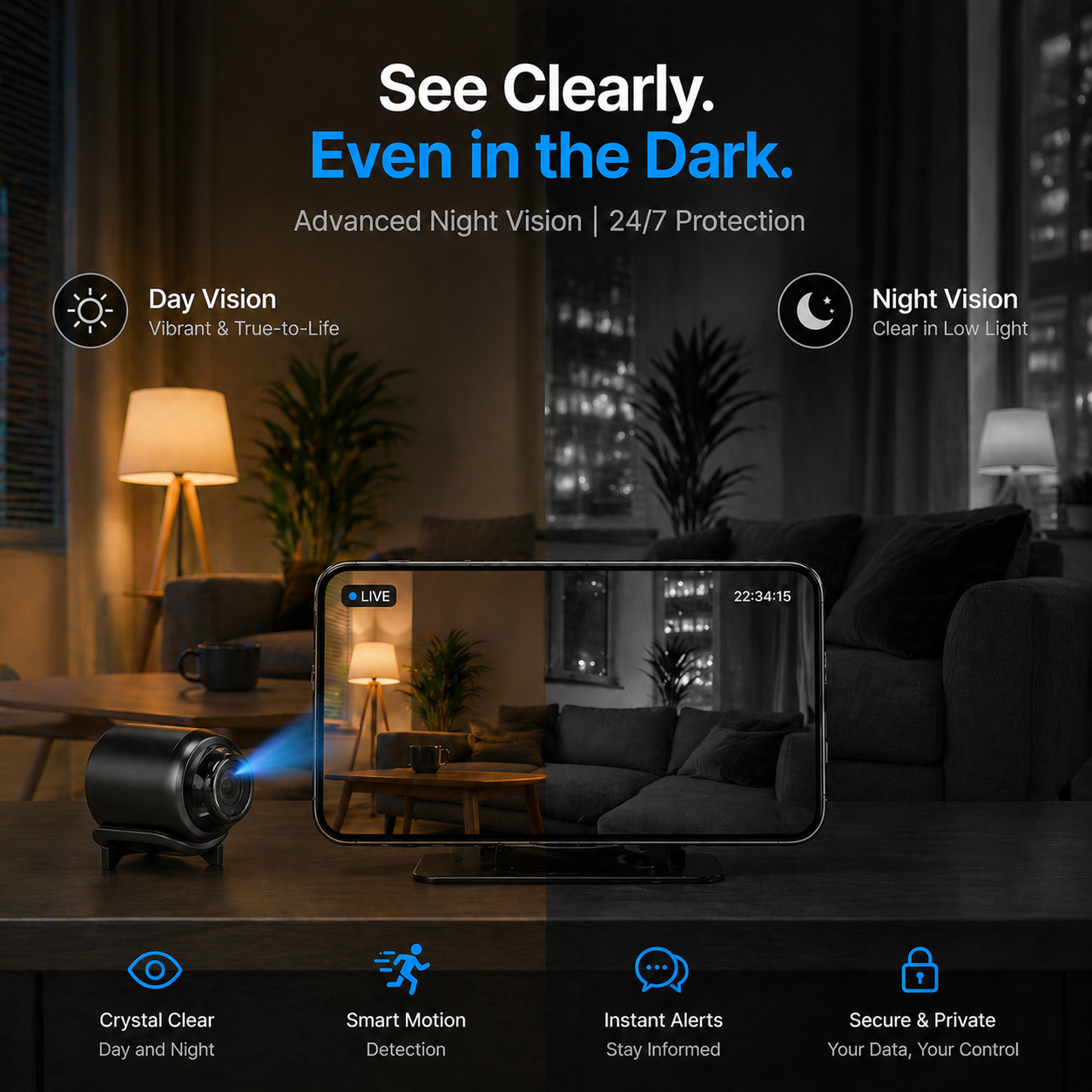 SpyVision Wireless Security Camera