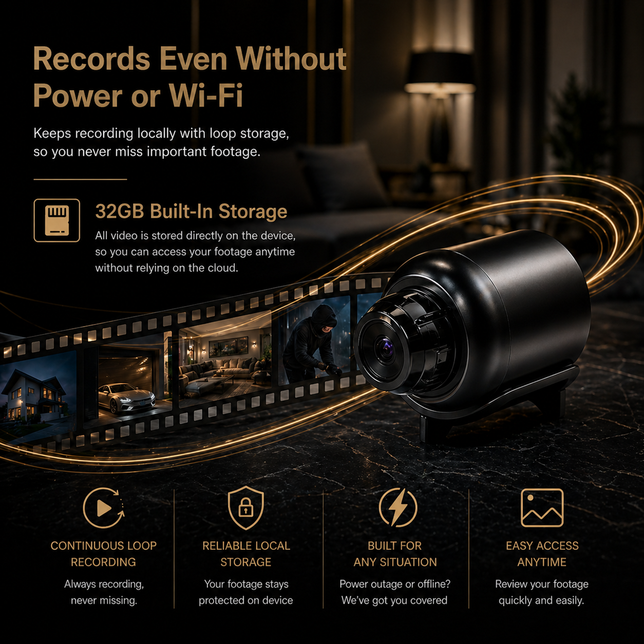 SpyVision Wireless Security Camera