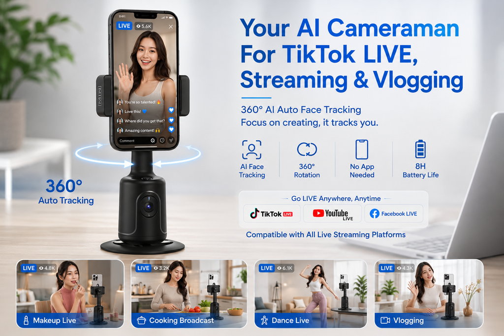 SmartTrack 360 Auto Gimbal Stabilizer
