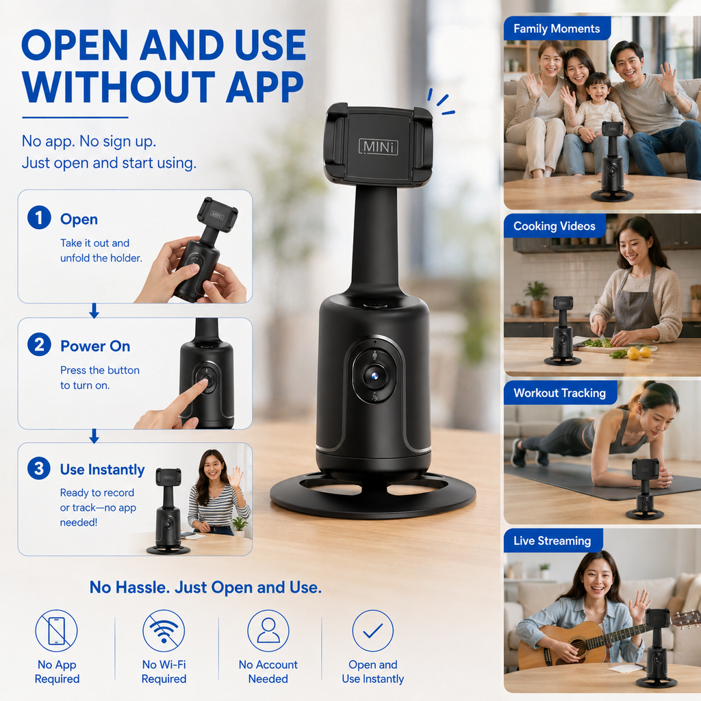 SmartTrack 360 Auto Gimbal Stabilizer