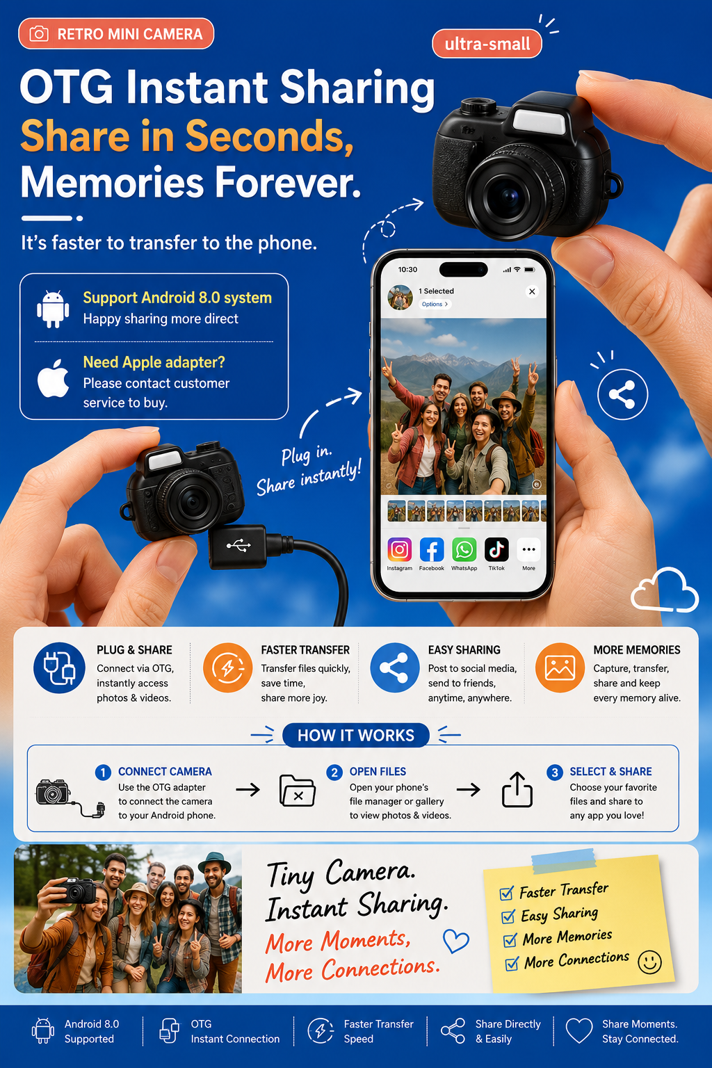 RetroView Mini Digital Camera
