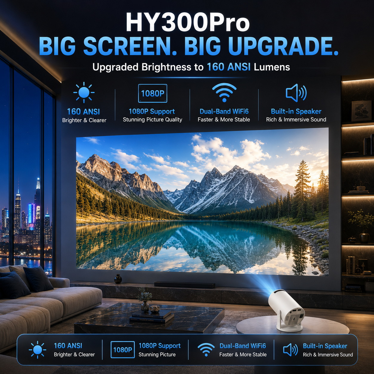 MaxBeam Pro Projector