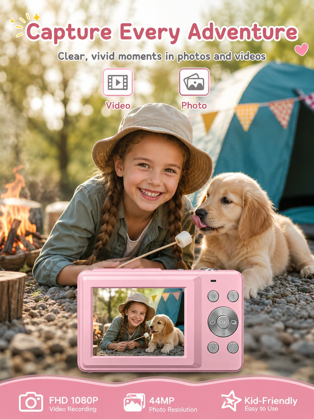 FunShot HD Digital Camera 32G Memory Card