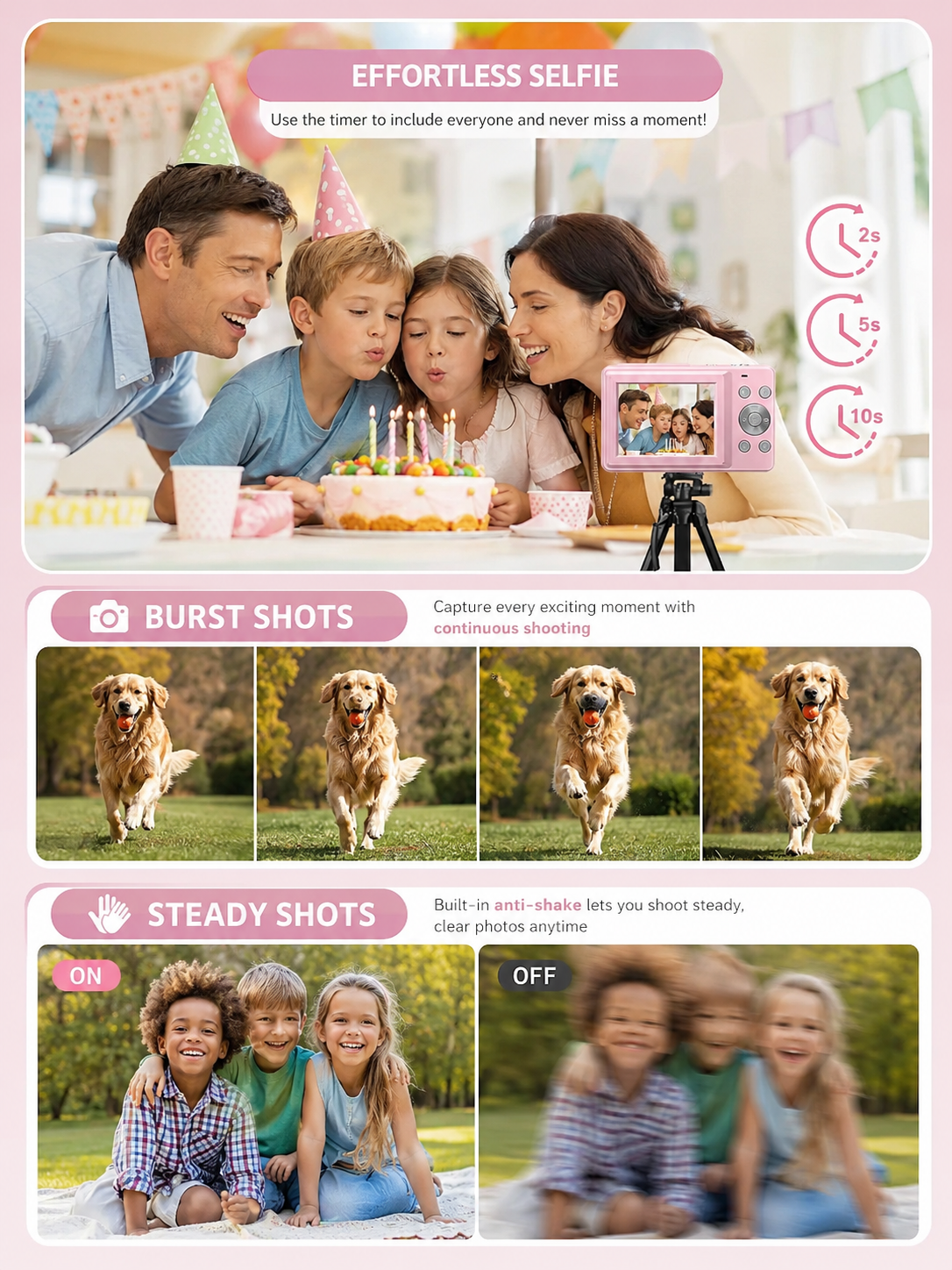 FunShot HD Digital Camera 32G Memory Card