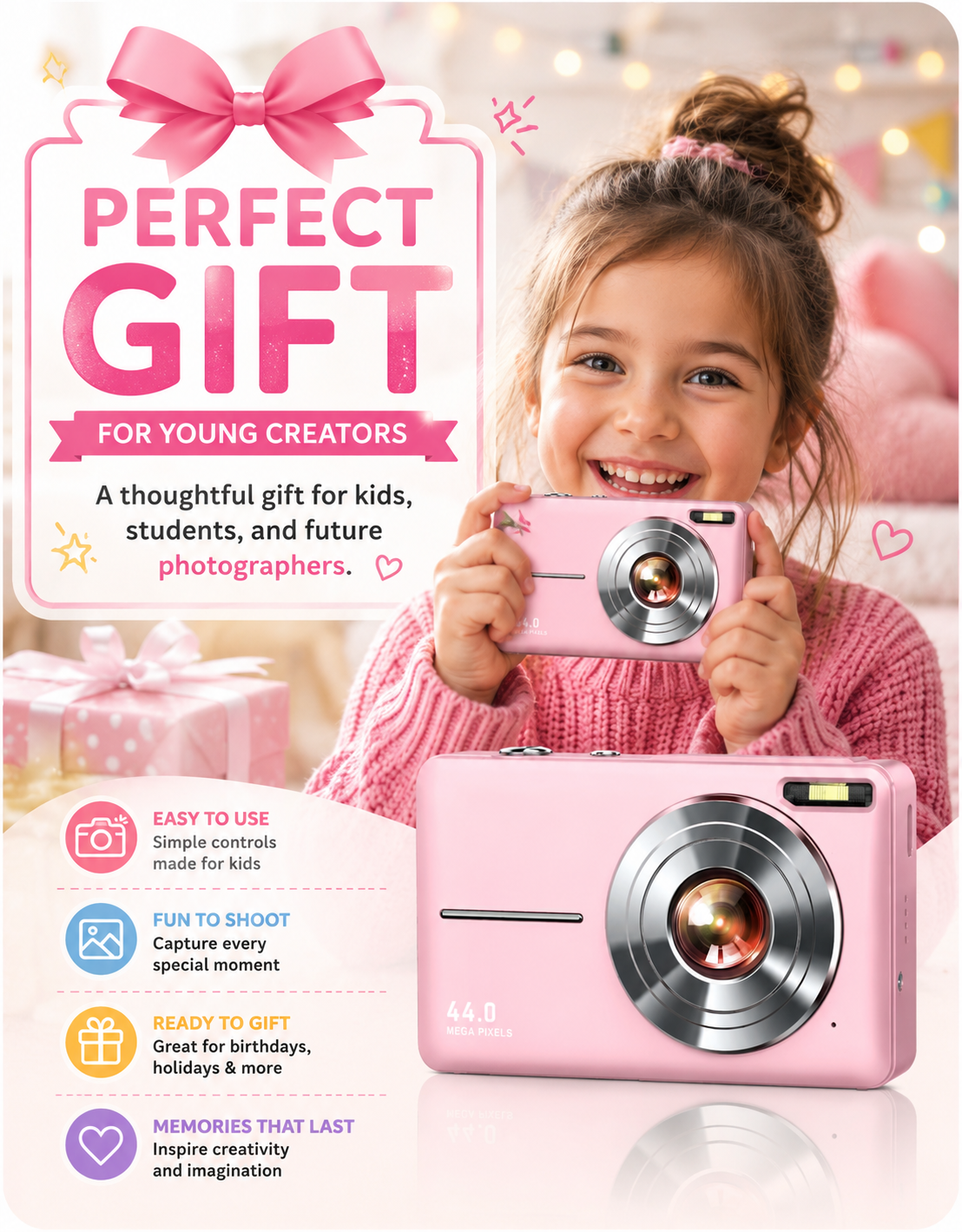 FunShot HD Digital Camera 32G Memory Card