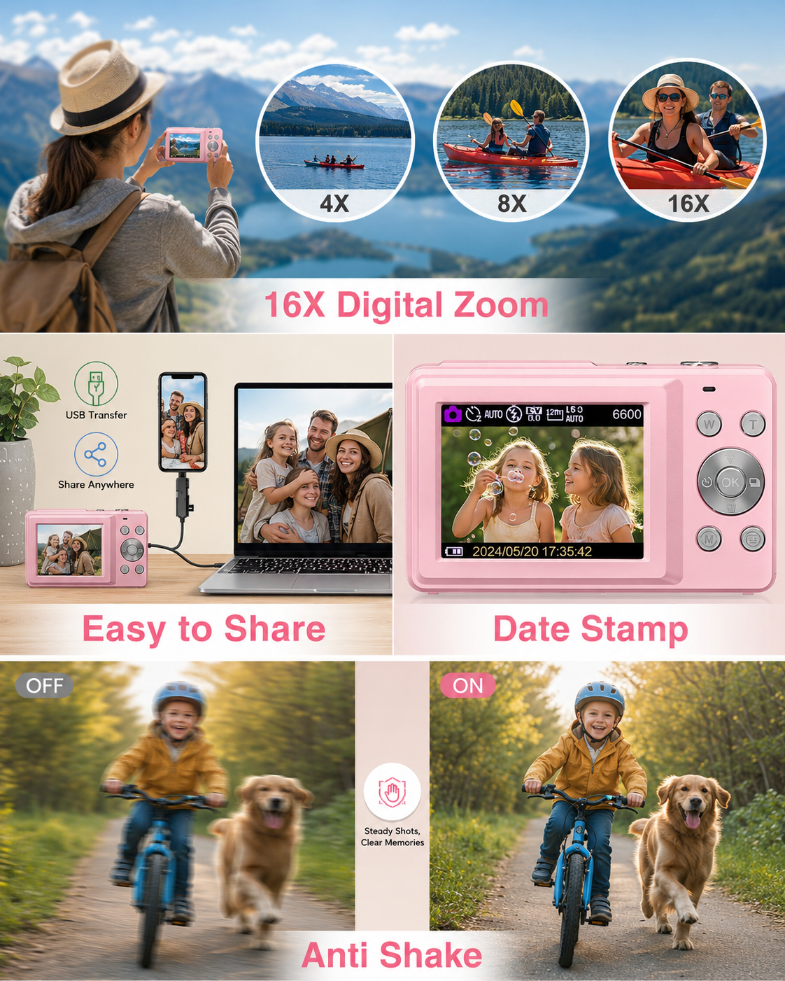 FunShot HD Digital Camera 32G Memory Card