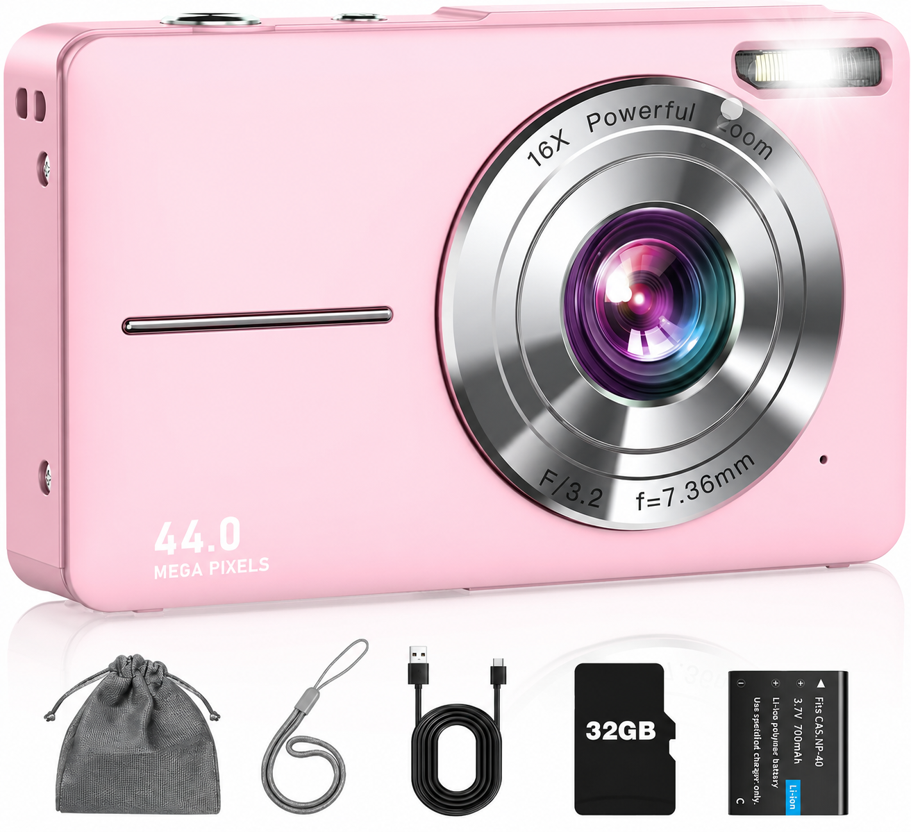 FunShot HD Digital Camera 32G Memory Card