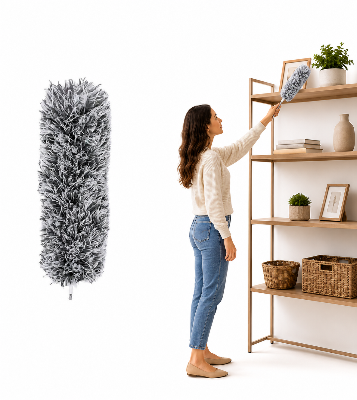 Retractable Feather Duster Retractable Feather Duster Dust Brush