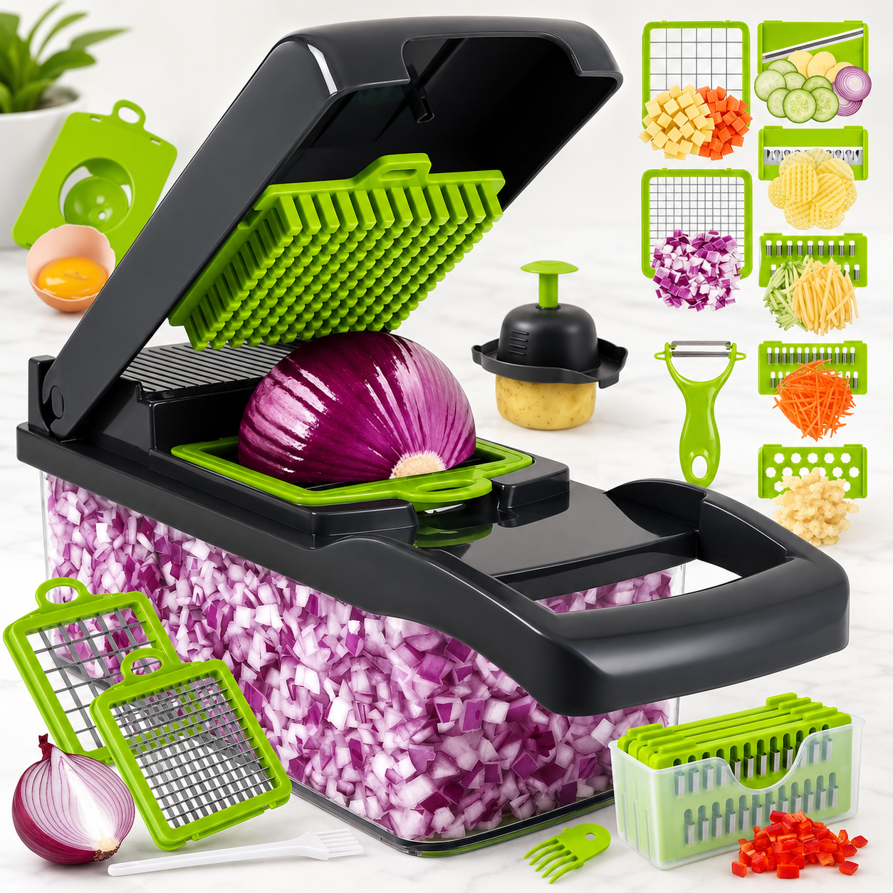 Household Kitchen Gadgets Vegetable Cutter Silk Cutter