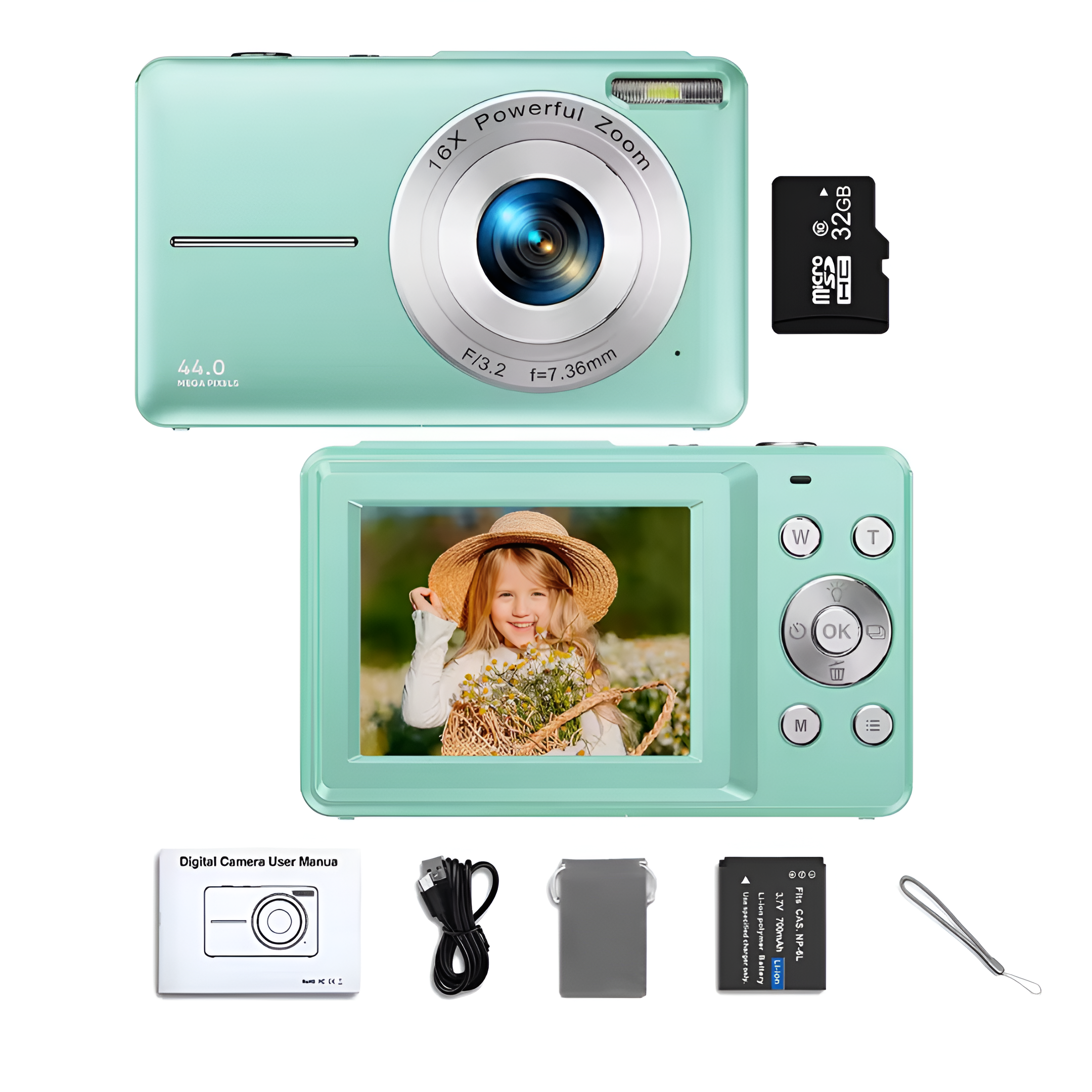 FunShot HD Digital Camera 32G Memory Card