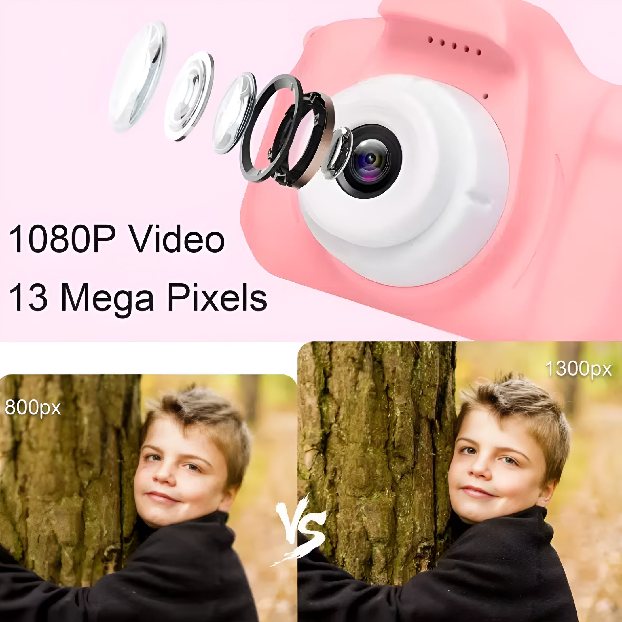 SnapCartoon HD Digital Camera 32G SD