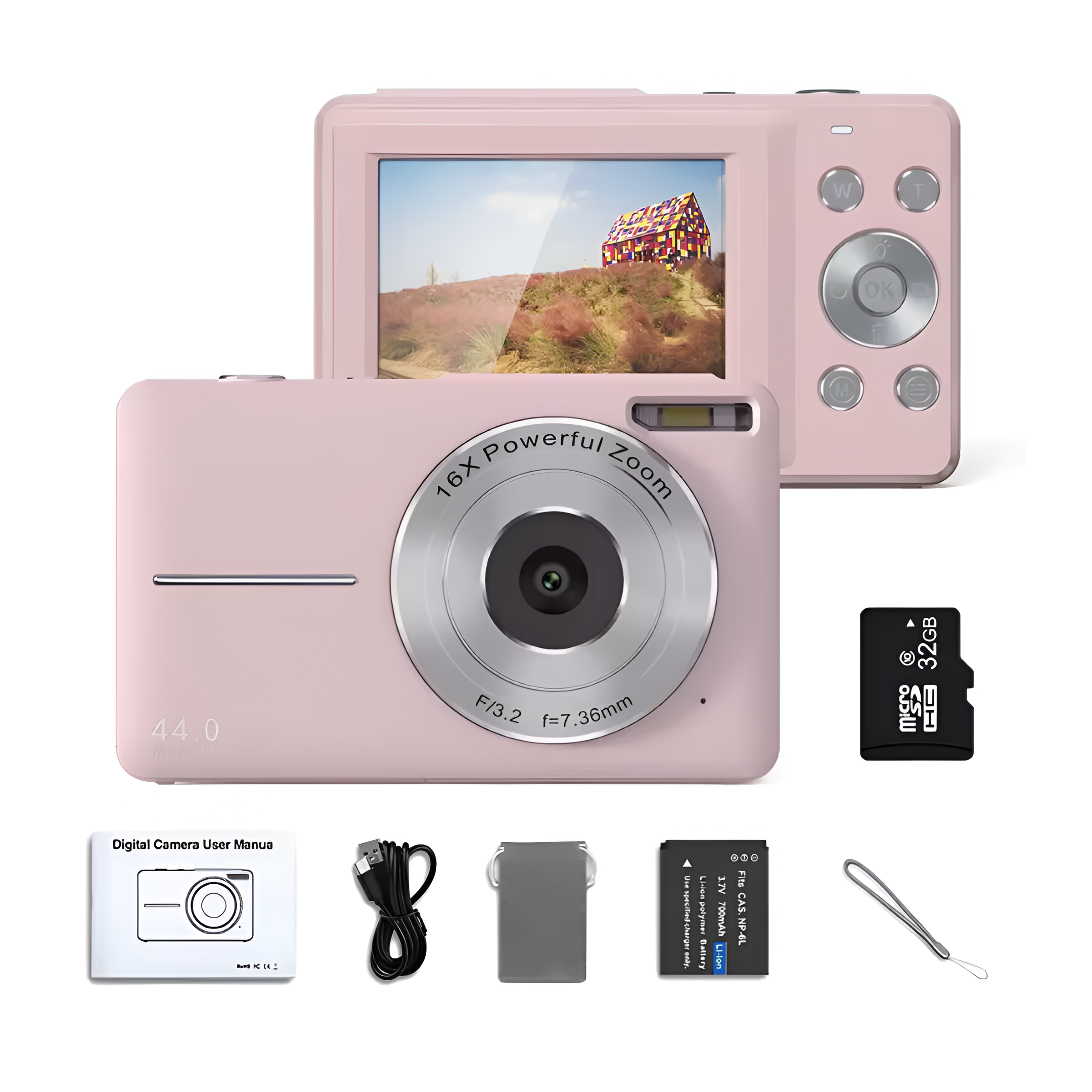 FunShot HD Digital Camera 32G Memory Card