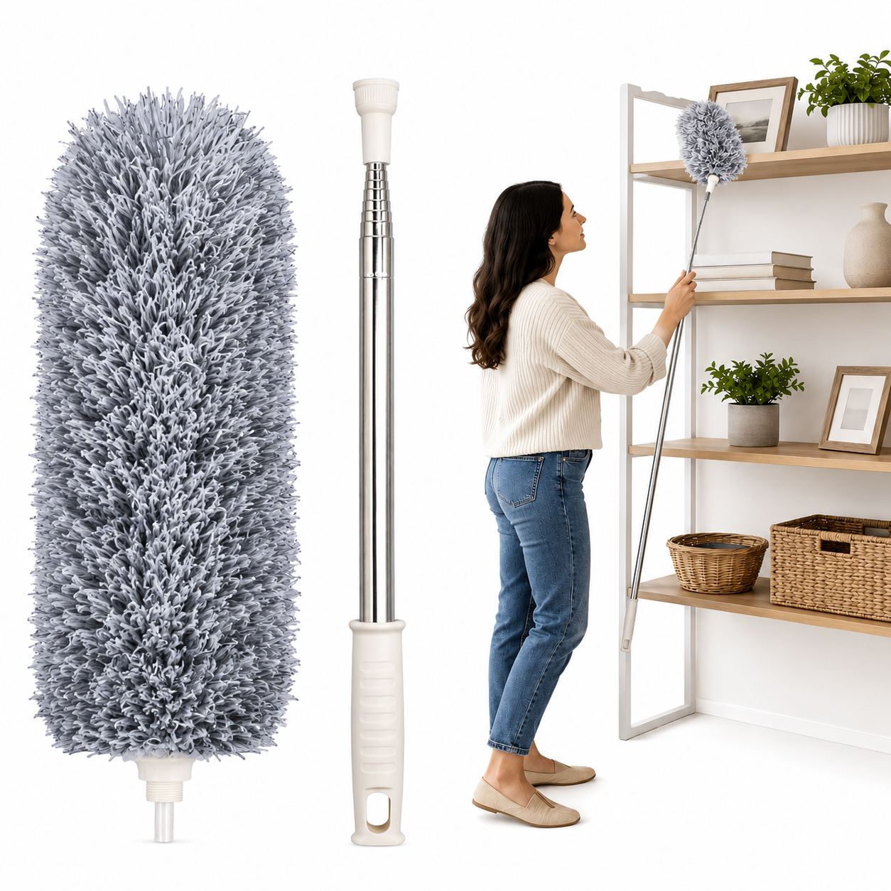 Retractable Feather Duster