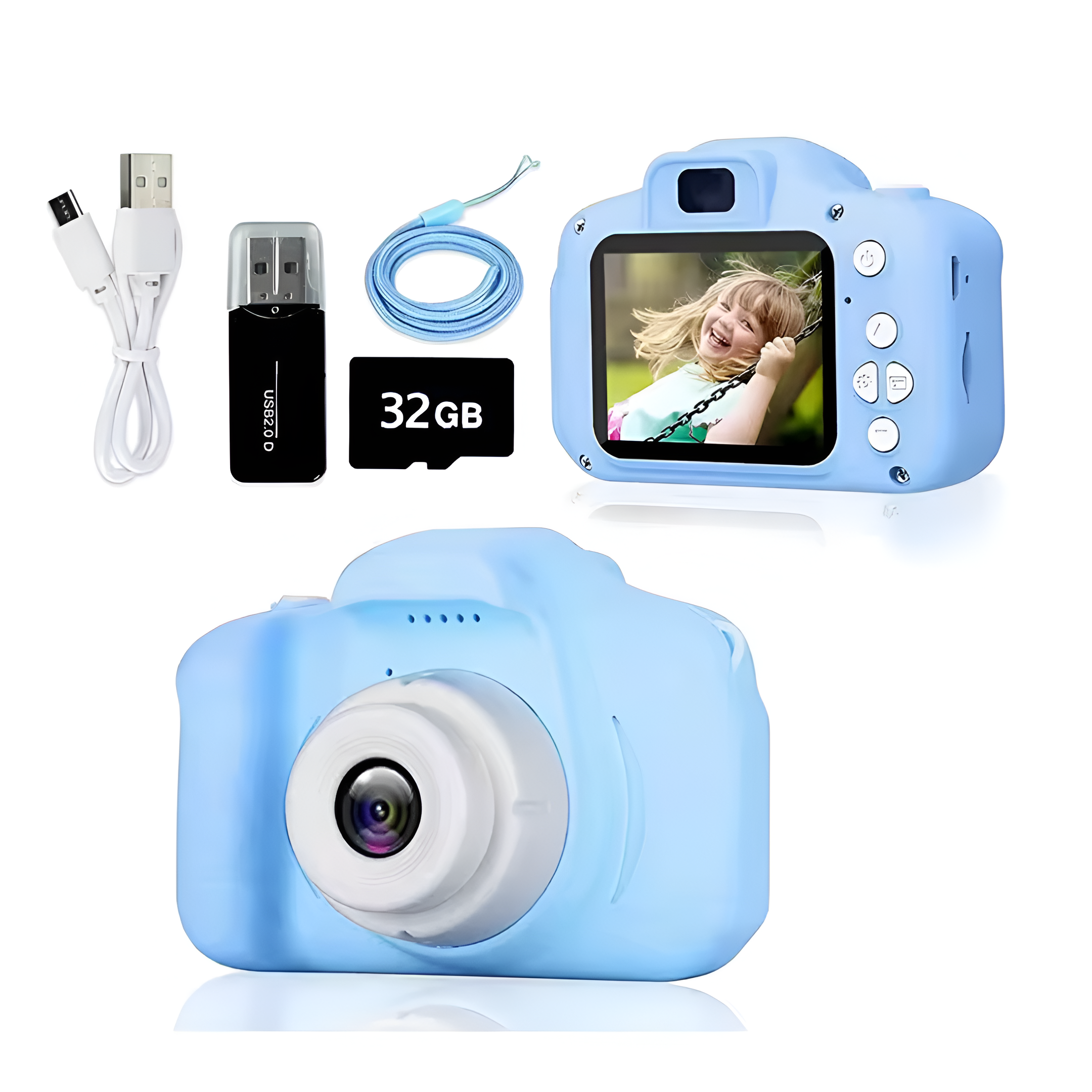 SnapCartoon HD Digital Camera 32G SD