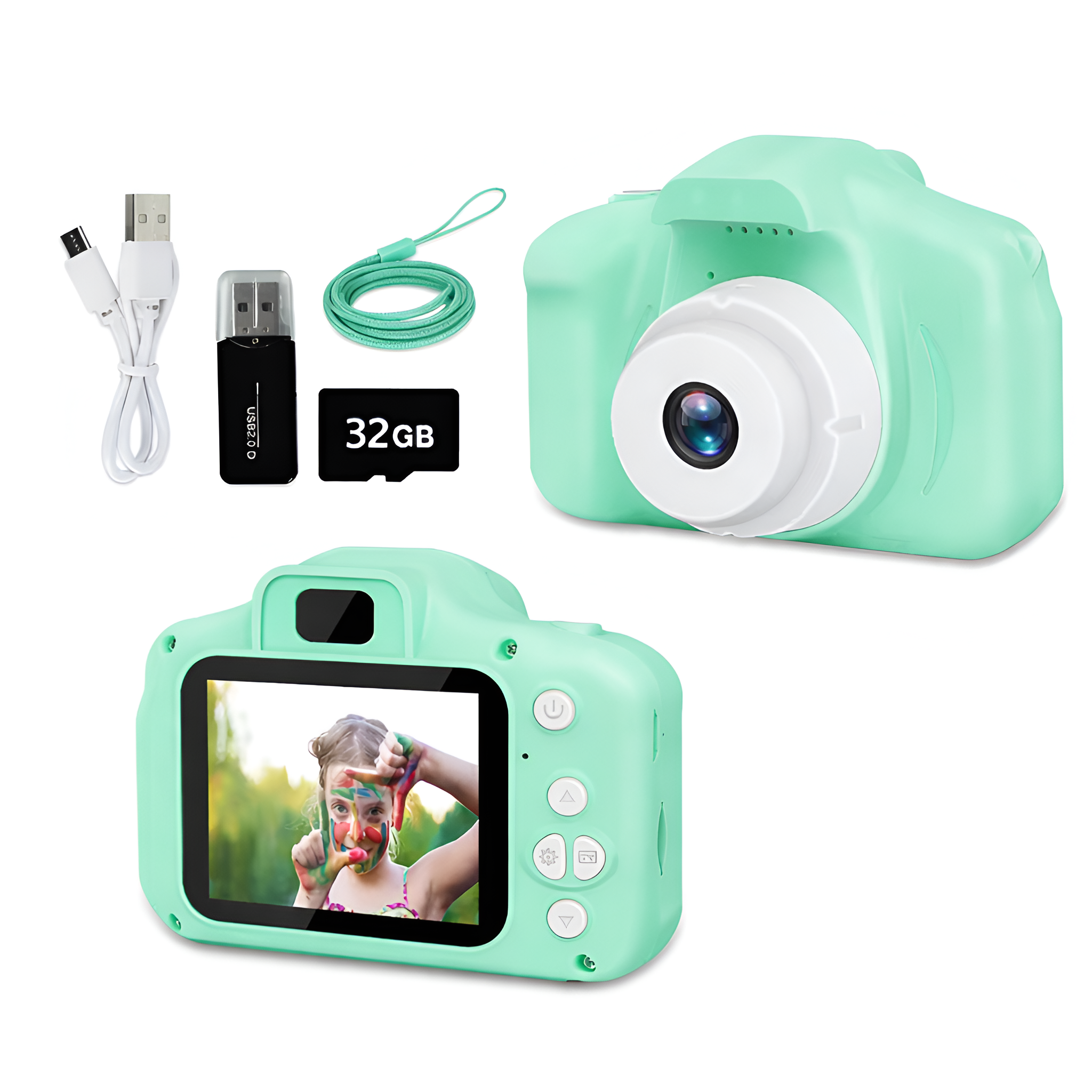 SnapCartoon HD Digital Camera 32G SD