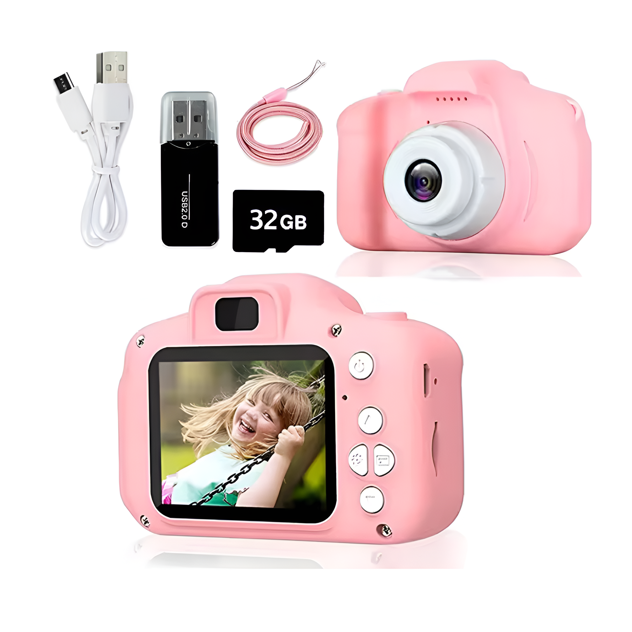 SnapCartoon HD Digital Camera 32G SD