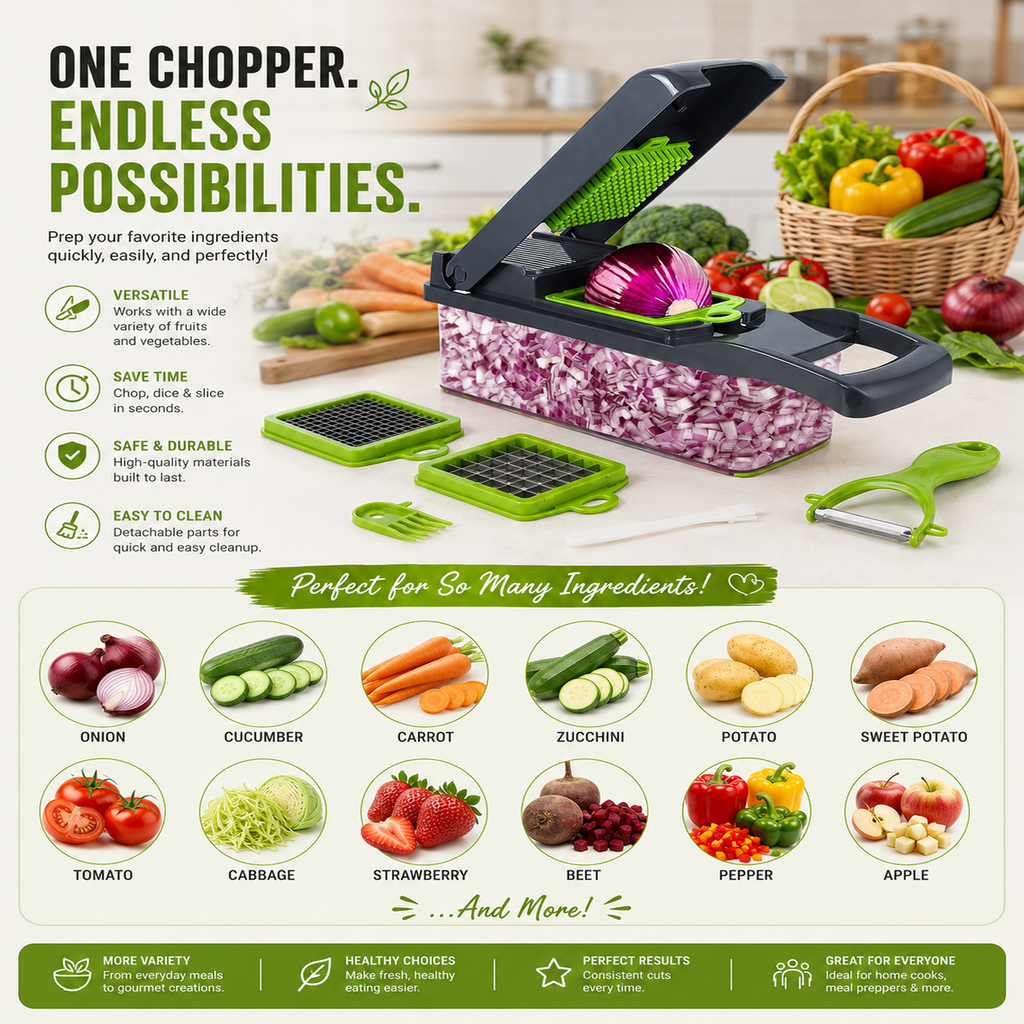 QuickChop Vegetable Chopper