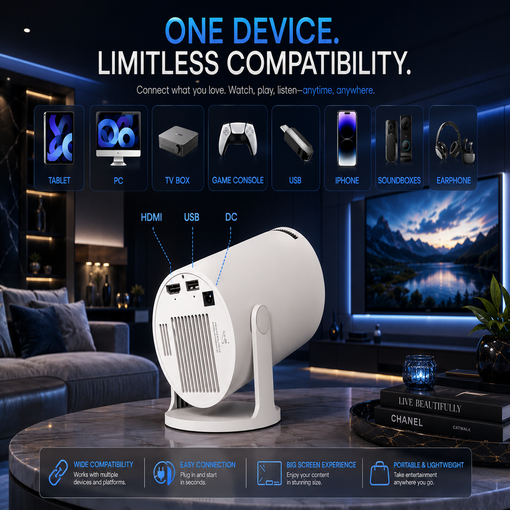 MaxBeam Mini Projector